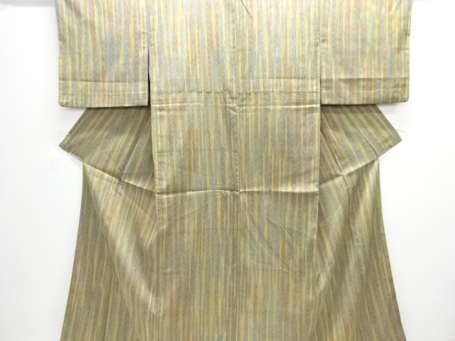 JAPANESE KIMONO / OMESHI / WOVEN STRIPES